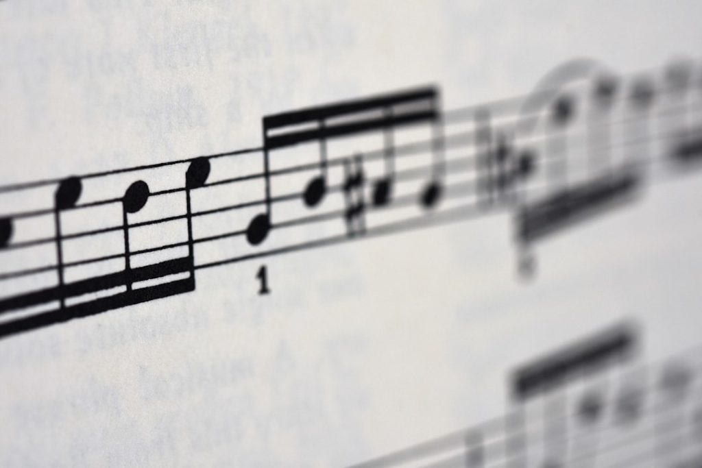 Photo Music sheet