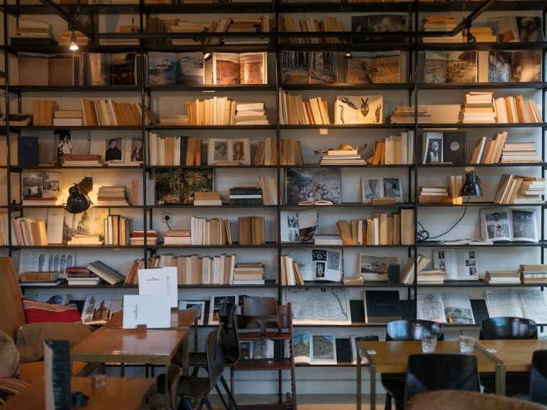 Photo Bookshelf full